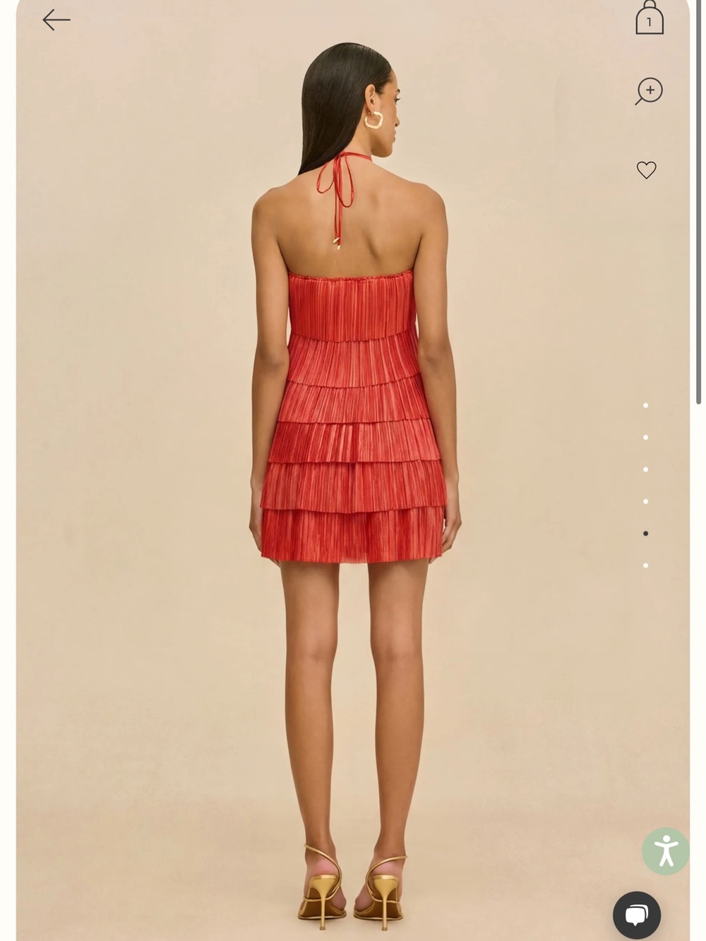 Cult Gaia Varsha Dress in Canyon - Picture 3 of 5